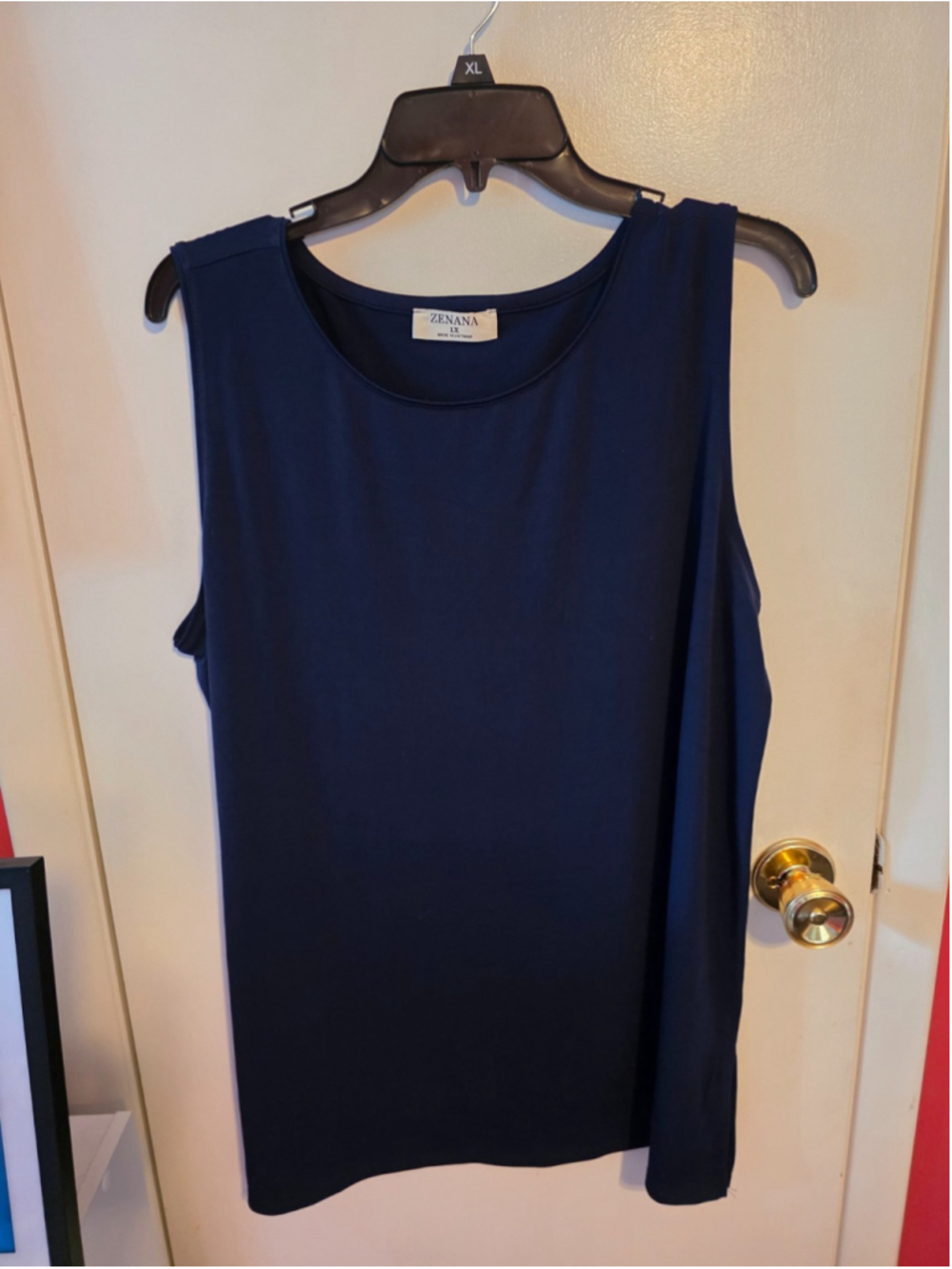 Zenana Women's Plus Size tunic length top Size 1X